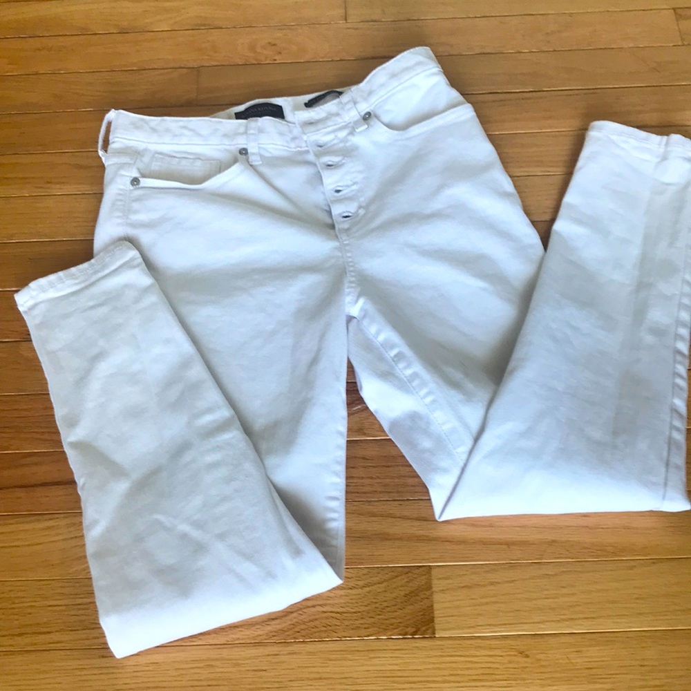 Banana republic high rise skinny in like new condition